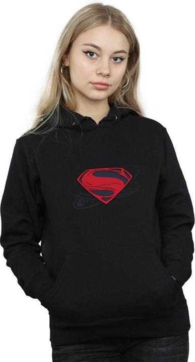 Immagine prodotto Justice League Movie Superman Logo Felpa con Cappuccio Donna (XL)