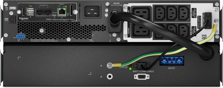 Image du produit APC SRTL3000RM4UXLI-NC, Doppelwandler (Online), 3 kVA, 2700 W, Sine, 230 V, 40/70 Hz (3000 VA, 2700 W, Double convertisseur en ligne Onduleur)