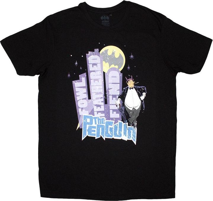 Actual product image Batman Unisex Adult The Penguin T-Shirt (L)