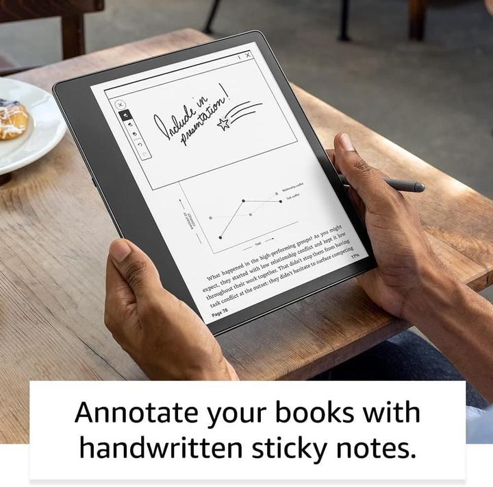 Immagine prodotto Amazon Kindle Scribe 10.2 incl. penna stilo premium (10.20", 16 GB, Grafite)
