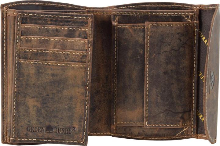 Actual product image Greenburry Vintage wallet leather 13.5 cm