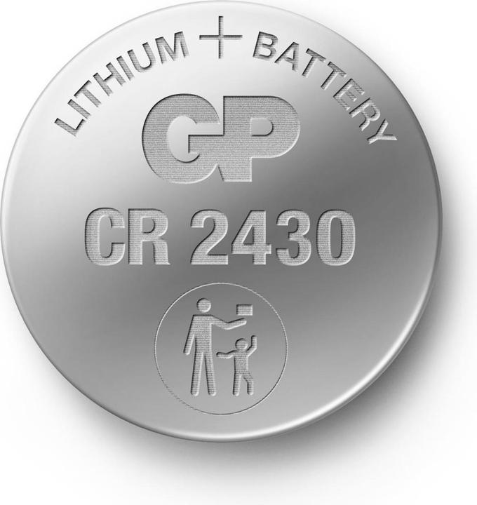 Immagine prodotto GP Batteries Batteria CR2430 - 5 pezzi (5 pz., CR2430, 300 mAh)