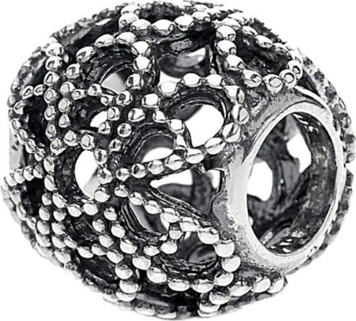 Image du produit Pandora Charm Fleur ajouré perlé (Argent)
