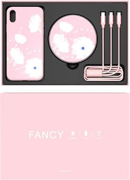 Produktbild Nillkin Fancy 3-in-1 Box, Hardcase, Ladekabel und Qi Ladestation (Apple iPhone XS)