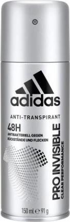 Immagine prodotto adidas Pro Invisible Anti Transparent (Getto vaporizzato, 150 ml)