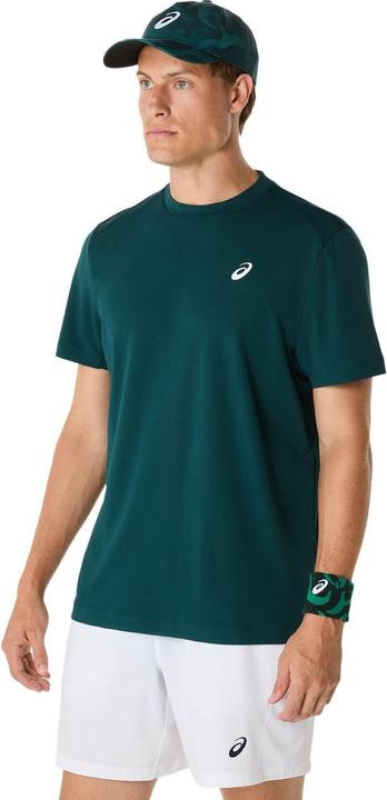 ASICS Performance Asics Court Ss Top Saxon Green Man