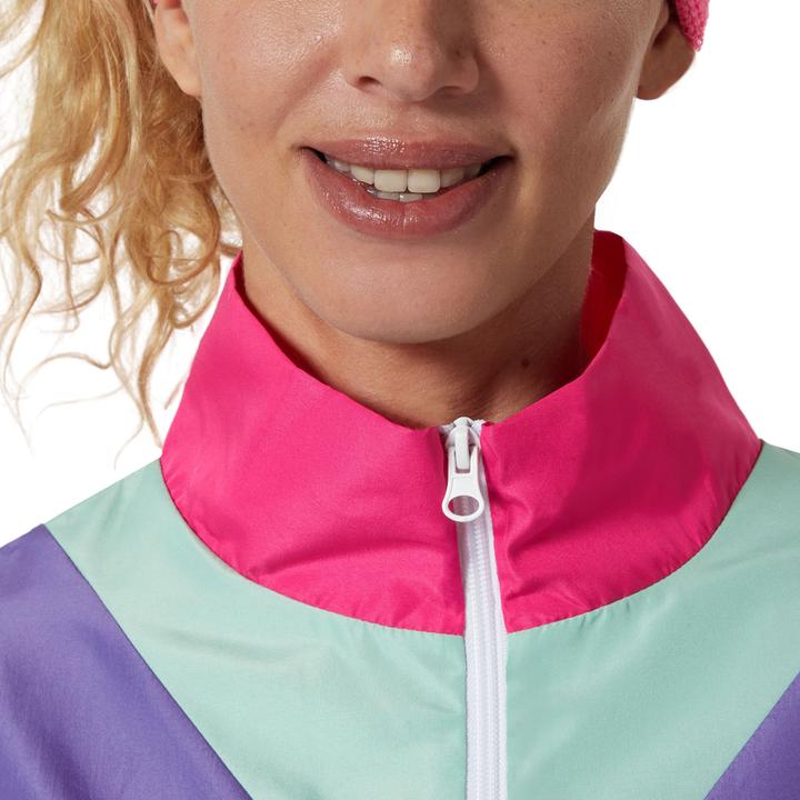 Actual product image tectake Women's Fancy Dress Costume - Retro 80s 90s Tracksuit (S)