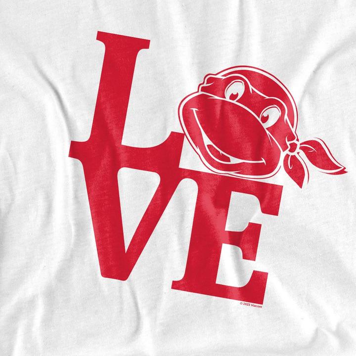 Actual product image Teenage Mutant NT Mens Love Valentine's Day T-Shirt (XXL)