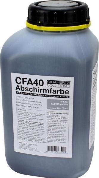 Produktbild Gigahertz Solutions CFA40-5 Abschirmfarbe 1 St.