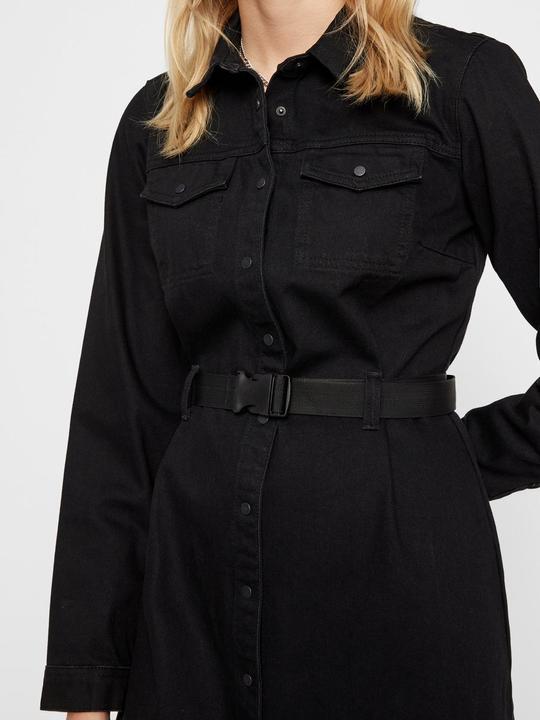 Actual product image Pieces Buttoned denim dress (S)