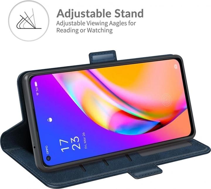 Produktbild Screenguard Oppo A94 5G CardLounge Lederhülle (Oppo A94 5G)