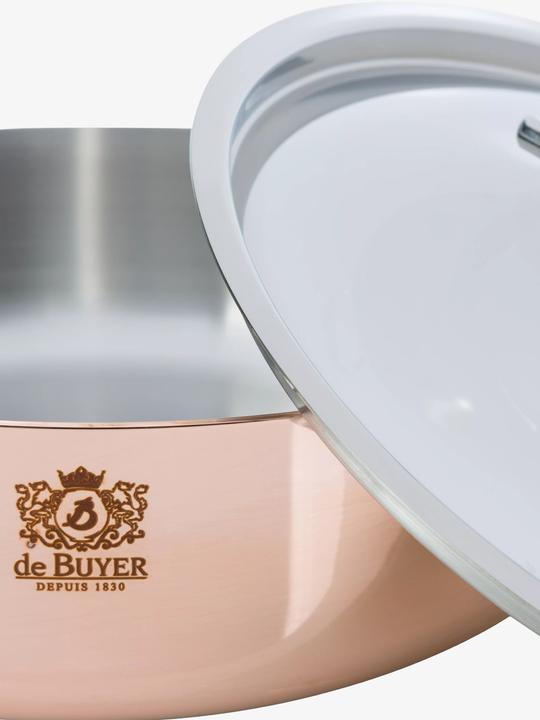 Actual product image de Buyer Prima Matera (20 cm, Casserole + Stewpot, Stainless steel, Copper)