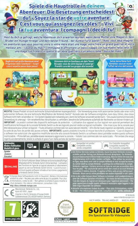 Actual product image Nintendo Miitopia (Switch, Multilingual)