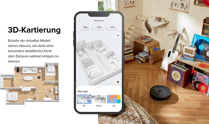 Actual product image Roborock Q5 Pro+ (Vacuum mopping robot)