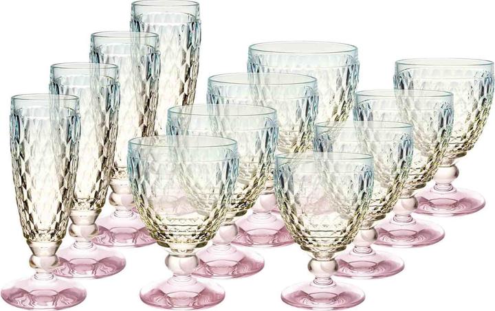 Produktbild Villeroy & Boch Boston Pearl Wein- und Sektgläser-Set (20 cl, 12 Gläser, Weingläser Set)