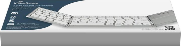 Produktbild MediaRange Kabellose Tastatur 63 (Verwendung A) (DE, Kabellos)
