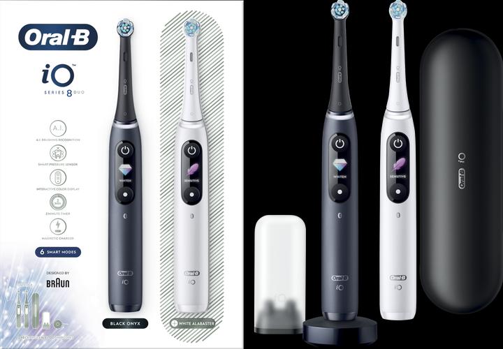 Image du produit Oral-B iO-Series 8 Duo (Brosse à dents oscillo-rotative)