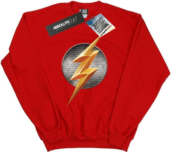 Justice League Movie Flash Emblem Sweatshirt Jungen