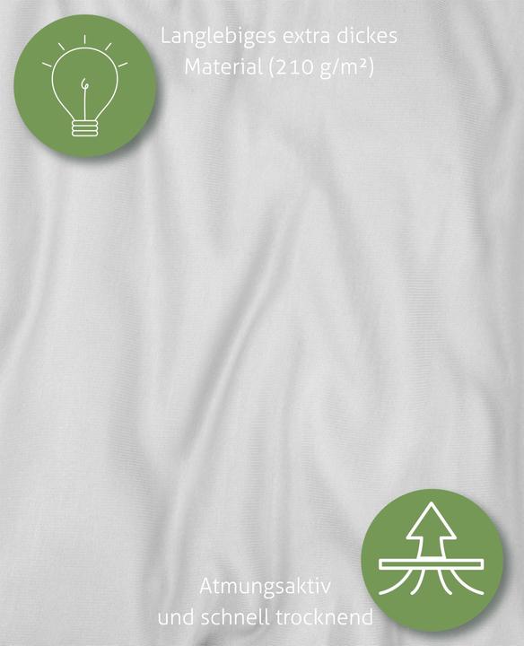 Actual product image Aspero Bamboo fitted sheet Macau (180 x 200 x 30 cm)