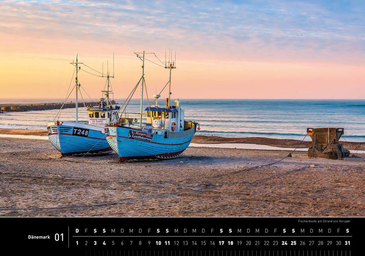 Actual product image Dänemark Premiumkalender 2026 (50 x 35 cm, German)