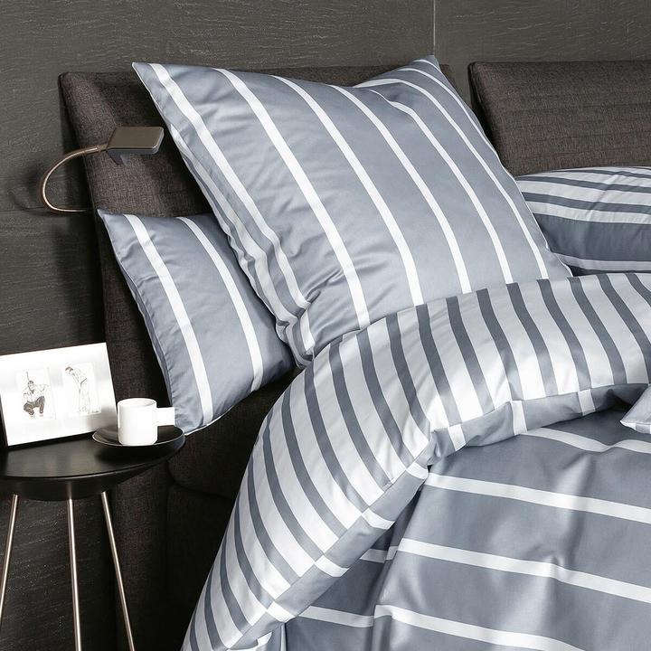Actual product image Janine Mako-satin bed linen modern classic (Duvet cover, 140 x 200 cm)