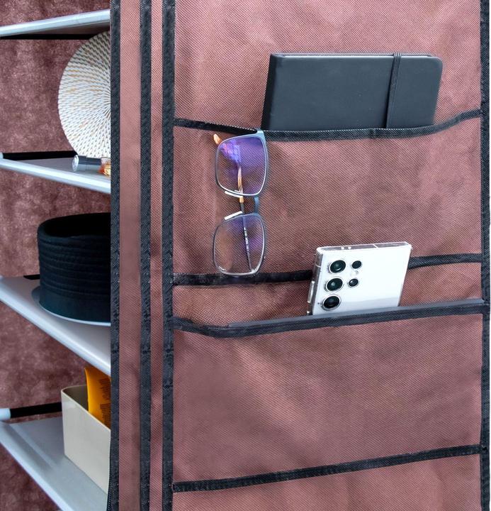 Actual product image Intirilife Faltbarer Stoffschrank (58 x 28 x 170 cm)