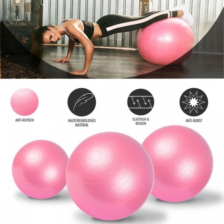Produktbild Gorilla Sports Gymnastikball 355 (65 cm)