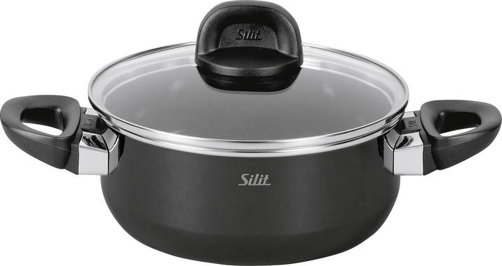 Actual product image Silit Modesto (20 cm, Pot, Stainless steel)