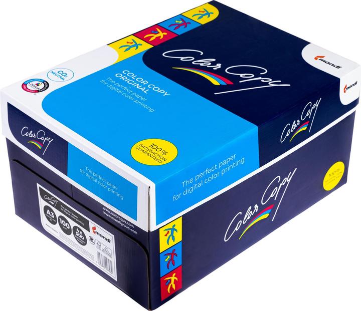 Produktbild Monti ColorCopy Papier A3, hochweiss, holzfrei (100 g/m², 2000 x, A3)