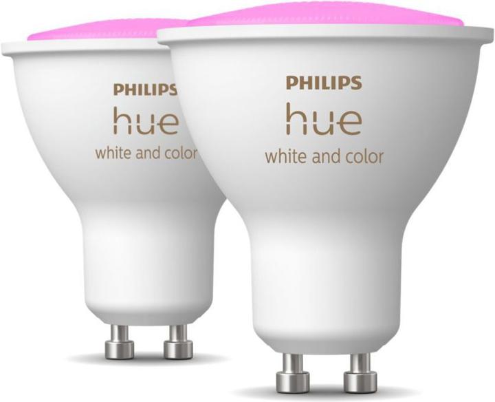 Philips Hue White & Color Ambiance BT (GU10, 5.70 W, 350 lm, 2 x, G)