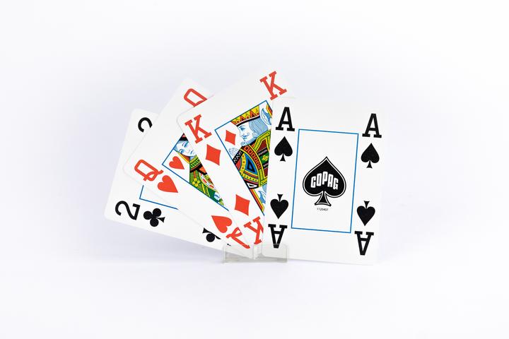 Productafbeelding Copag Poker Kaarten Deck (Duits, Frans, Italiaans, Engels)