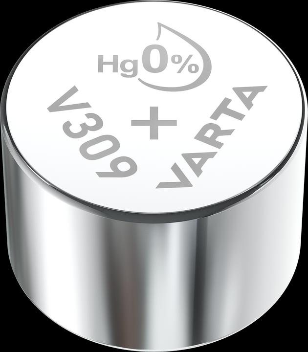 Actual product image Varta V309 / SR754SW - 10 Uhrenbatterien (10 pcs., SR48, 73 mAh)
