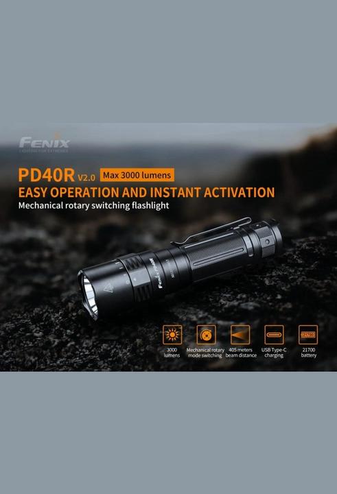 Immagine prodotto Fenix PD40R V3.0 (14.30 cm, 3000 lm)