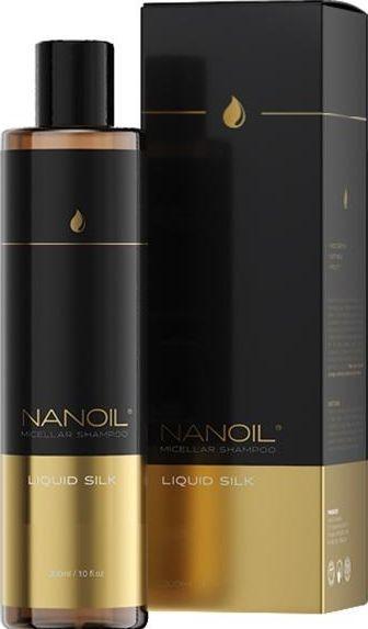 Actual product image Nanoil Micellar shampoo with liquid silk (300 ml, Liquid shampoo)