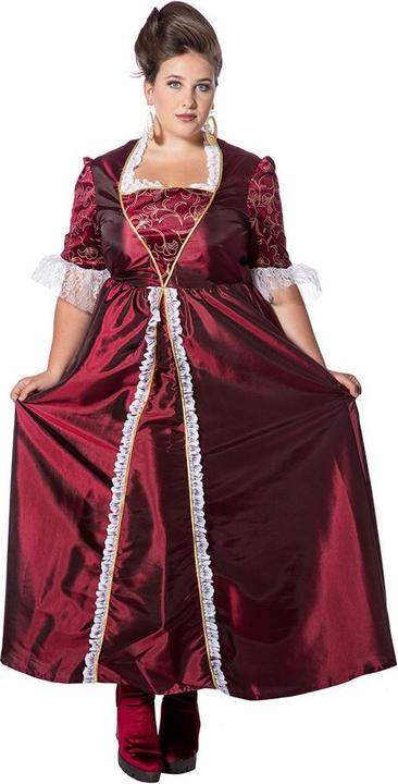 Image du produit Wilbers Costume femme marquise, taffetas, bordeaux (48)