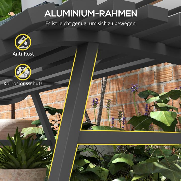 Image du produit Outsunny Banc de jardin avec dossier