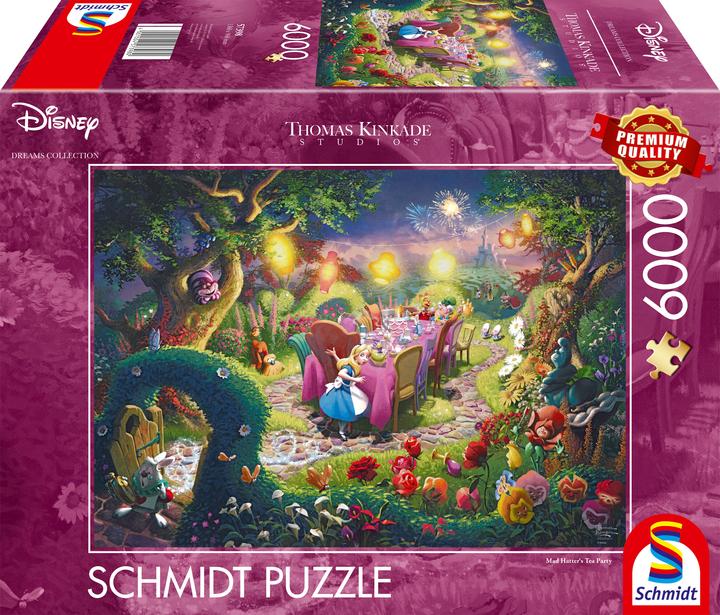Produktbild Schmidt Spiele Disney Mad Hatter's Tea Party (6000 Teile)