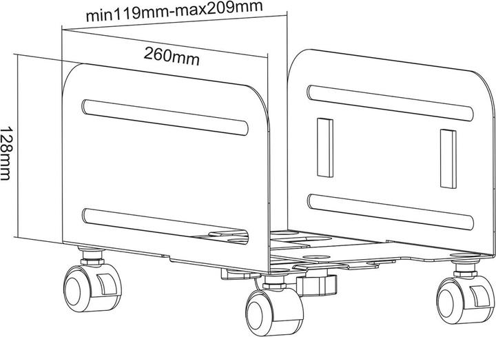 Actual product image Value Mobile Stand