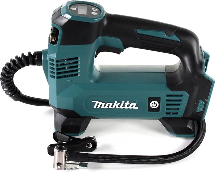 Actual product image Makita DMP 180 RM1 Battery compressor 18 V 8.3 bar + 1x battery 4.0 Ah + charger (8.30 bar, 0 l)