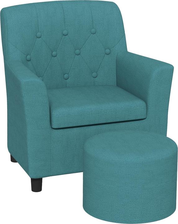 Produktbild Aiyaplay Kindersessel Schaumstoff, Polyester Blau (Kindersessel)