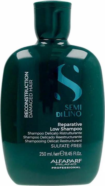 Alfaparf Milano Semi Di Lino Rekonstruktion Reparative Low Shampoo 250ml (250 ml, Flüssiges Shampoo)