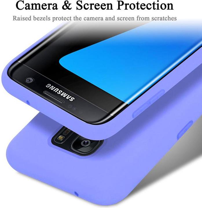 Immagine prodotto Cadorabo Copertura della cassa del silicone liquido TPU (Samsung Galaxy S7 Edge)