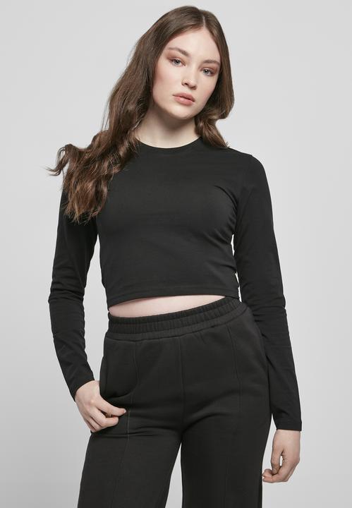 Actual product image Urban Classics Ladies Organic Cropped Longsleeve (S)