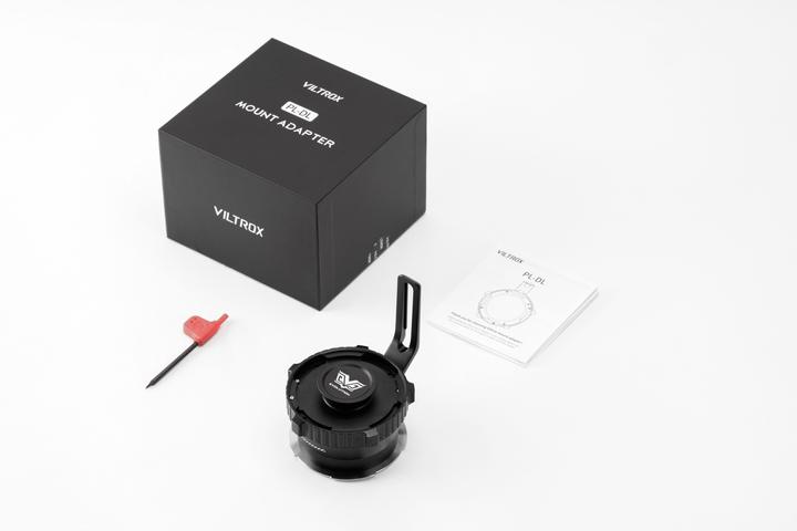 Actual product image Viltrox PL-Mount to DJI Ronin 4D