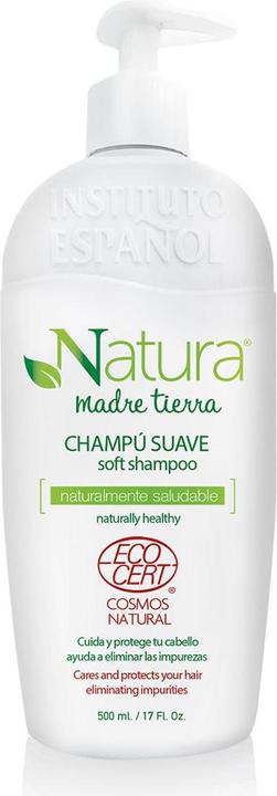 Produktbild Instituto Español NATURA MADRE TIERRA ECOCERT champú suave 500 ml (500 ml, Flüssiges Shampoo)