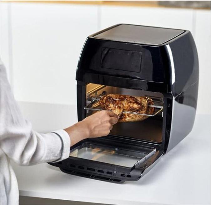 Produktbild Black & Decker Black+Decker BXAFO1200E - Heissluftfritteuse und Backofen, 1700W, 12L (EU-Stecker)