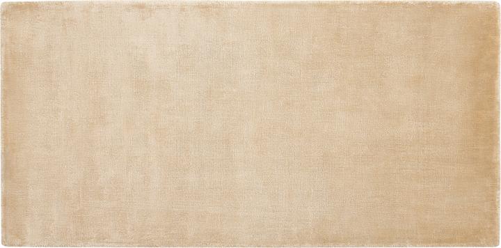 Immagine prodotto Beliani Tappeto in viscosa beige sabbia 80 x 150 cm a pelo corto GESI II (80 x 150 cm)