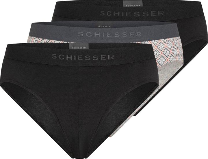 Produktbild Schiesser 3er Pack 95/5 Organic Cotton Rio Slip / Unterhose (5, M, 3er Pack)