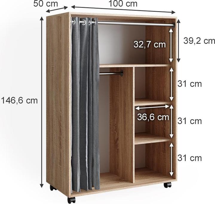 Produktbild Vicco Doros (100 cm)