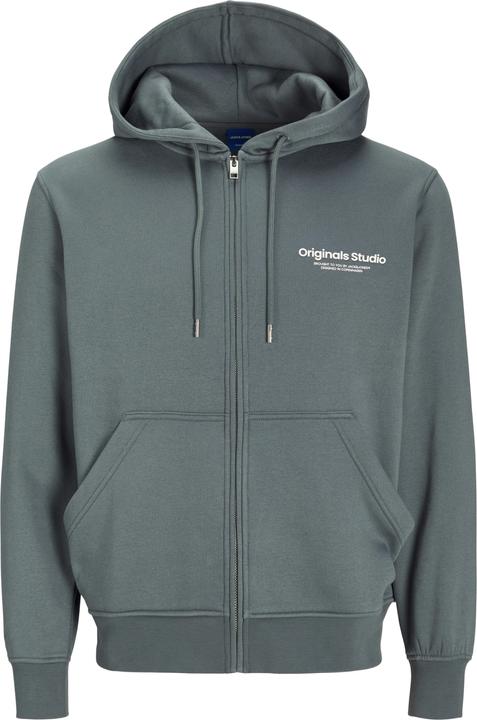 Jack & Jones Gedruckt Kapuzenpullover mit Reissverschluss Kapuzenjacke (S)